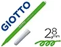 Giotto - Rotulador Turbo Color Lavable, Punta Fina Bloqueada para Niños, Color Verde, Ref. Rot Giot Turbo Col