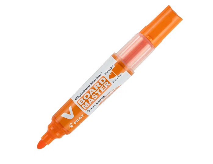 Pilot V Board Master Rotulador para Pizarra Blanca Naranja (Set de 10)