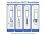 Pilot V Board Master Rotulador para Pizarra Blanca Naranja (Set de 10)
