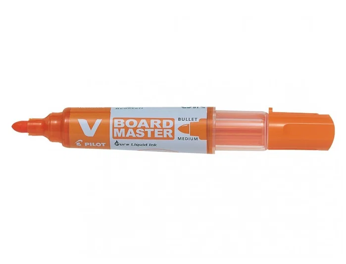 Pilot V Board Master Rotulador para Pizarra Blanca Naranja (Set de 10)