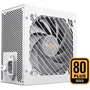 Mars Gaming Fuente de Alimentación MPB1000SI 1000W 80 Plus Gold Ultra Silenciosa (14 dB) con Ventilador 12cm, Blanca, AI2-RPM, 7 Años de Garantía