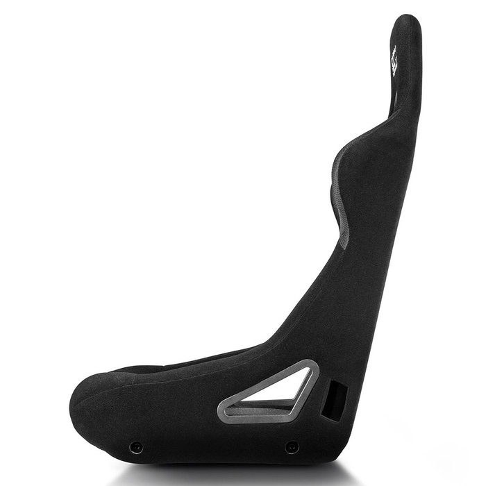 Sparco Sprint+ Asiento de Competición Negro SBRR0003B0K0100N para Calle, Track Day y Sim Racing con Estructura Tubular y Soporte Lumbar