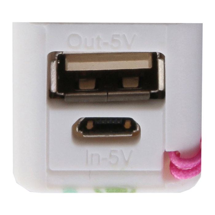 Creatrice de Genie Cargador Batería Móvil-Tablet Portátil Llavero USB 2600 mAh Hello Summer