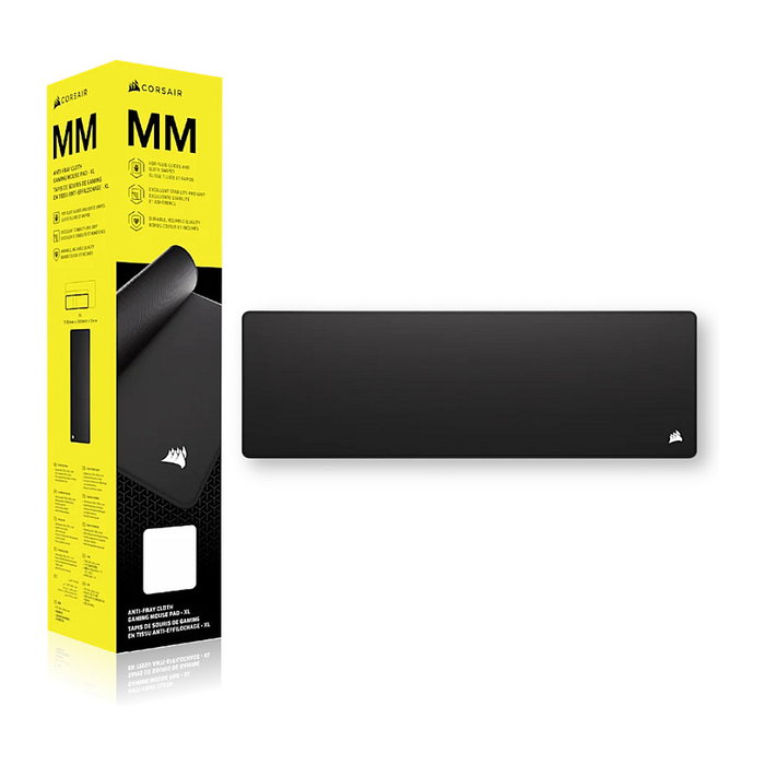 Corsair MM300 Alfombrilla de Ratón XL Negro
