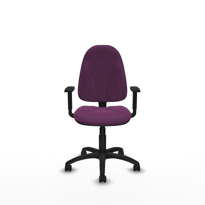 PIQUERAS Y CRESPO Silla de oficina Algarra Morada con Brazos 1D PIQUERAS Y CRESPO Silla de oficina Algarra Morada con Brazos 1D