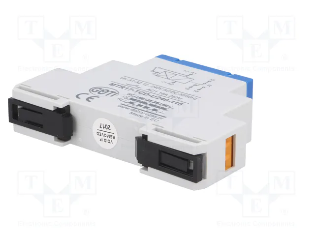 DOBRY CZAS MTR Relé de tiempo 1s÷100h SPDT 250VAC/16A 12÷240VAC
