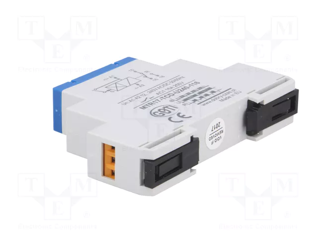 DOBRY CZAS MTR Relé de tiempo 1s÷100h SPDT 250VAC/16A 12÷240VAC