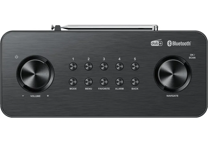 Kenwood CR-ST80DAB-B Radio Digital Personal con Bluetooth y DAB+ Kenwood CR-ST80DAB-B Radio Digital Personal con Bluetooth y DAB+