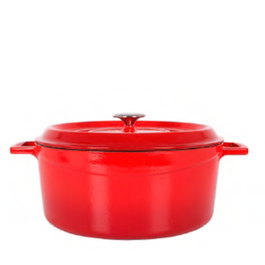 OMS Cazuela Alta Lava Roja 32 cm