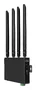 Edimax D4G-7459AC Router Industrial 4G LTE con Wi-Fi AC1200 Doble Banda (2.4GHz/5GHz), 4 Puertos LAN, Negro