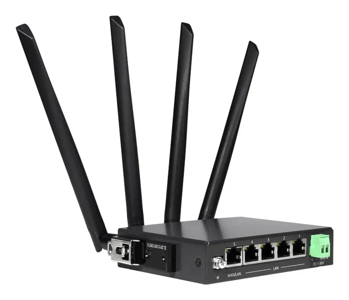 Edimax D4G-7459AC Router Industrial 4G LTE con Wi-Fi AC1200 Doble Banda (2.4GHz/5GHz), 4 Puertos LAN, Negro Edimax D4G-7459AC Router Industrial 4G LTE con Wi-Fi AC1200 Doble Banda (2.4GHz/5GHz), 4 Puertos LAN, Negro