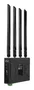 Edimax D4G-7459AC Router Industrial 4G LTE con Wi-Fi AC1200 Doble Banda (2.4GHz/5GHz), 4 Puertos LAN, Negro