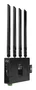Edimax D4G-7459AC Router Industrial 4G LTE con Wi-Fi AC1200 Doble Banda (2.4GHz/5GHz), 4 Puertos LAN, Negro