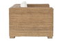 DKD Home Decor Banana 1c25 Sillón Natural Blanco Fibra Teca 92 x 65 x 117 cm