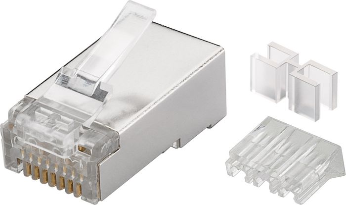 MicroConnect Enchufe Modular MP8P8C Blindado CAT6 KON506-50 (50 unidades) MicroConnect Enchufe Modular MP8P8C Blindado CAT6 KON506-50 (50 unidades)
