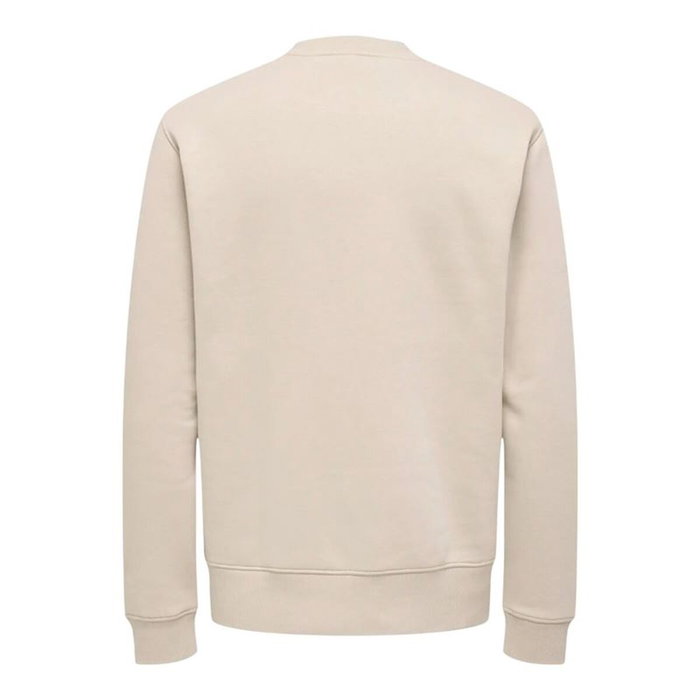 Sudadera sin Capucha Hombre Only & Sons Onsdawson Reg Crew Vd Blanco M