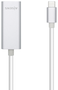 Aisens Conversor USB-C a Ethernet Gigabit 10/100/1000 Mbps A109-0505 Plata