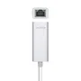 Aisens Adaptador USB-C a Ethernet Gigabit 10/100/1000 Mbps A109-0505