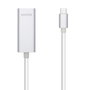 Aisens Conversor USB-C a Ethernet Gigabit 10/100/1000 Mbps A109-0505 Plata