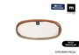 La Mediterranea Fuente Oval Fustam de Cerámica (24 Unidades) lifespan 25,5 x 11,7 x 2,3 cm