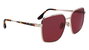 Victoria Beckham VB234S-712 con cristales rojos y detalles dorados