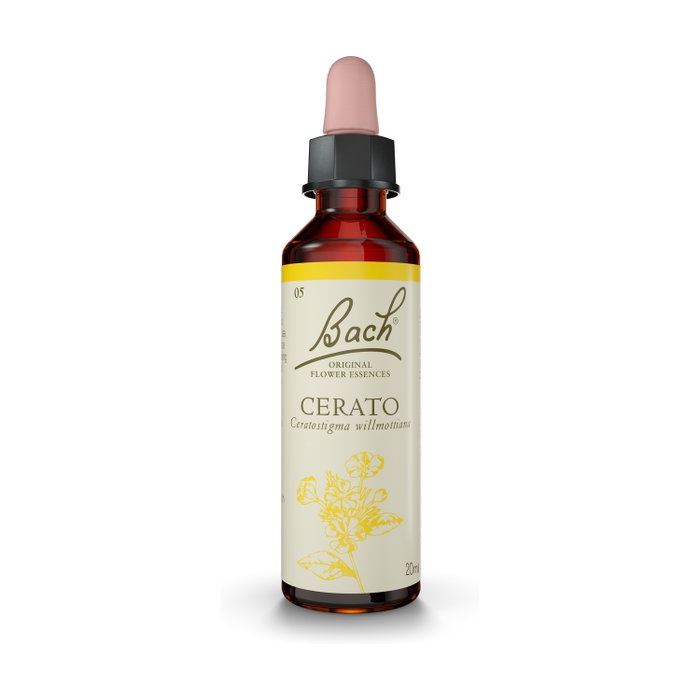 Bach Original Cerato Nº5 Flores de Bach Elixir 20ml para Confianza en uno mismo Bach Original Cerato Nº5 Flores de Bach Elixir 20ml para Confianza en uno mismo
