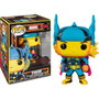 Funko Pop Marvel Black Light Thor Figura de Vinilo 9 cm Brillo Oscuro
