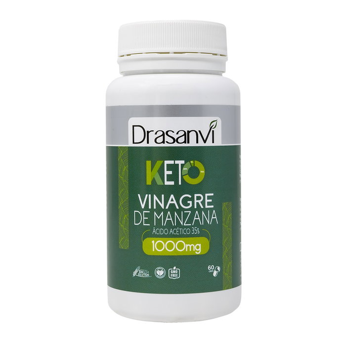 DRASANVI Vinagre de Manzana 35% 60 cápsulas KETO DRASANVI Vinagre de Manzana 35% 60 cápsulas KETO