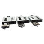 Fantec MR-SA1242-12G para 4x 2.5 pulg. SSD/HDD Negro