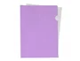 Liderpapel Dossier Uñero Polipropileno Opaco Lavanda con Capacidad para 20 Hojas, Formato DIN A4
