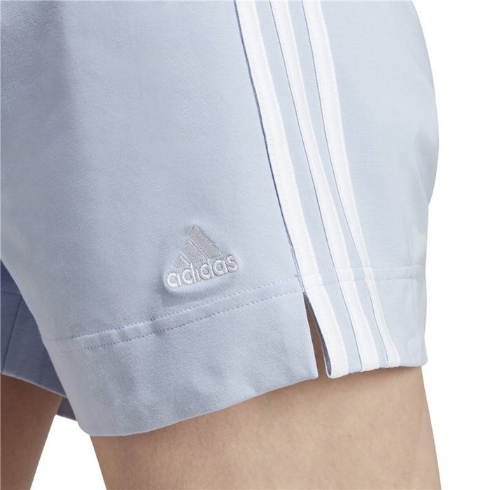 Pantalones Cortos Deportivos para Mujer Adidas 3S Sj Azul claro XL Pantalones Cortos Deportivos para Mujer Adidas 3S Sj Azul claro XL