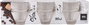 La Mediterranea Set de 3 Tazas de Café Tower de 90ml (24 Cajas) SKU: B123PARDN7