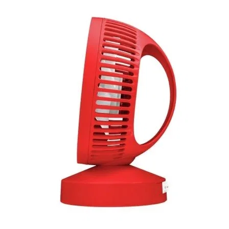 VENTILADOR USB TRUST VENTU RED - 7 ASPAS - ALIMENTACIÓN USB - ASA DE TRANSPORTE - INTERRUPTOR ON/OFF