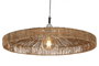 DKD Home Decor Pantalla Tropical Natural 26 x 66 x 26 cm (2 Unidades)