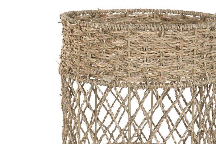 DKD Home Decor Pantalla Tropical Natural 26 x 66 x 26 cm (2 Unidades) DKD Home Decor Pantalla Tropical Natural 26 x 66 x 26 cm (2 Unidades)