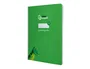 Liderpapel Cuaderno espiral A4 Pautaguía tapa dura verde