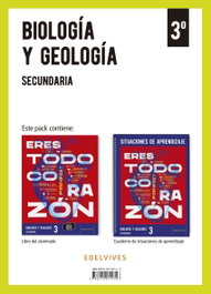 EDELVIVES Proyecto: FanFest - Biología y Geología 3 Secundaria, Libro del alumnado + Cuaderno