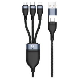 Conceptronic Cable USB 3 en 1 ETTA05B15 Negro