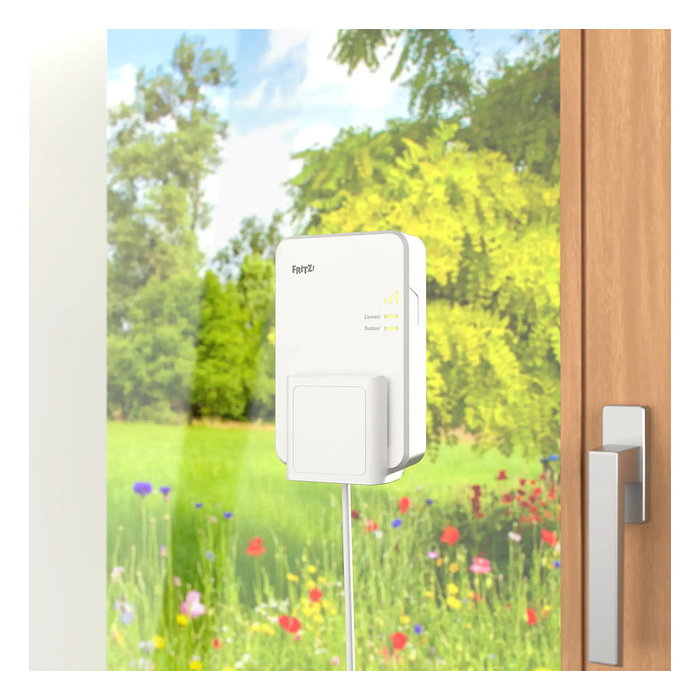 AVM FRITZ!Repeater 1610 Outdoor WiFi 6 Blanco / Rojo AVM FRITZ!Repeater 1610 Outdoor WiFi 6 Blanco / Rojo