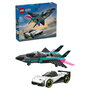 LEGO City 60489 Jet vs. Coche