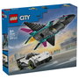 LEGO City 60489 Jet vs. Coche