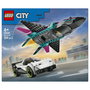 LEGO City 60489 Jet vs. Coche