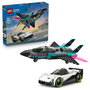 LEGO City 60489 Jet vs. Coche