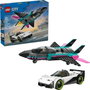 Lego City 60489 Jet Vs. Coche