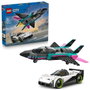 LEGO City Jet vs. Coche 60489