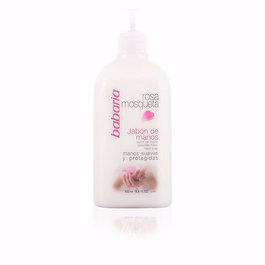 Babaria Jabón de Manos Rosa Mosqueta 500 ml, con Dosificador, para Todo Tipo de Pieles
