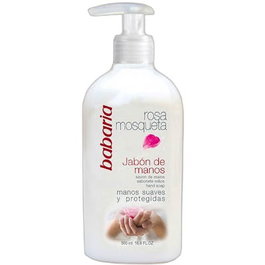 BABARIA Jabón de Manos Rosa Mosqueta 500 ml