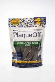 Swedencare Plaqueoff Cuidado Dental Huesos Veggie 485 gr Snack Natural Perro