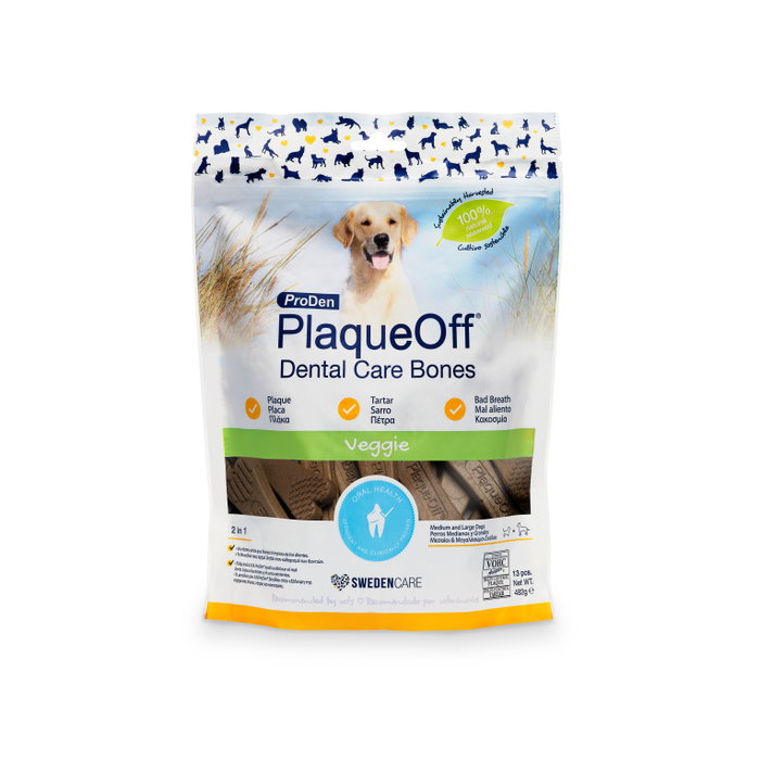 Swedencare PlaqueOff Dental Care Bones Veggie Swedencare PlaqueOff Dental Care Bones Veggie