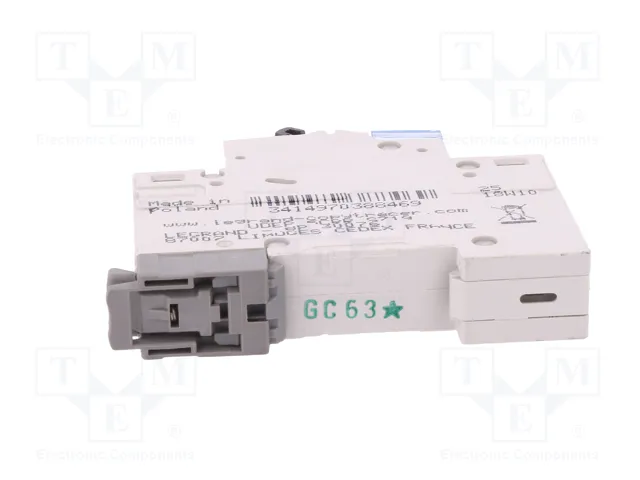 LEGRAND Interruptor magnetotérmico S300 TX 63A 1 Polo Característica C